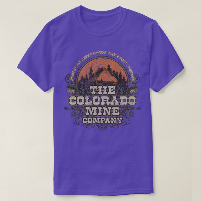 Camiseta Colorado Mine Company (Frente do Design)