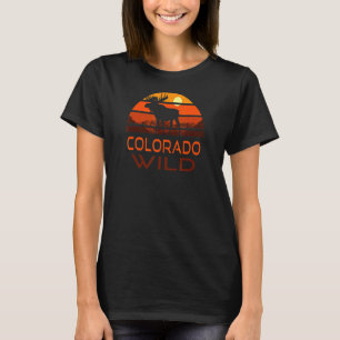 Camiseta Colorado Moose Maroon Bells Sunset Wilderness