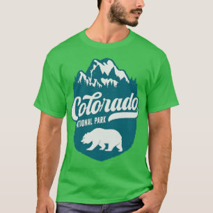 Camiseta Colorado National Park Wildlife Vintage Mountain