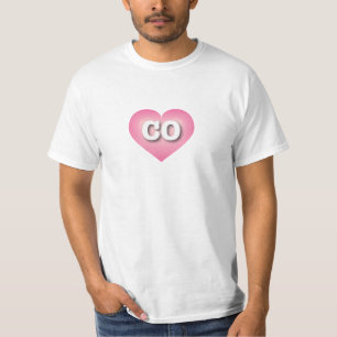 Camiseta Colorado Pink Fade Heart - Eu amo CO