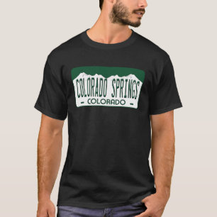 Camiseta Colorado Primavera License Plate