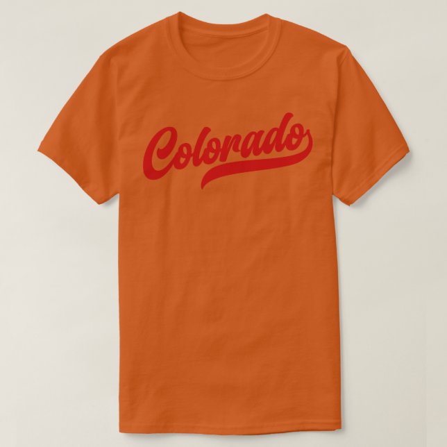 Camiseta Colorado Retro Colorado Avalanche (Frente do Design)