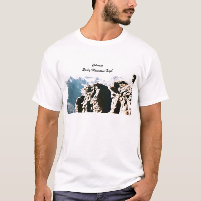 Camiseta Colorado Rocky Mountain High (Frente)