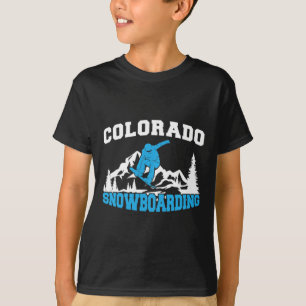 Camiseta Colorado Snowboard Winter And Mountain Sport Sn