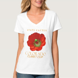 Camiseta Colorado Territory Cactus The Claret Cup Cactus