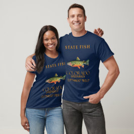 Camiseta Colorado Territory Fish The Greenback Trout