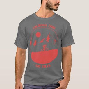 Camiseta Colorado Trail 540 Miles Mountain Biking Biker Hik