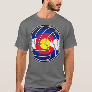 Camiseta Colorados Homens Flageiam Volebolas Para Homens Mu