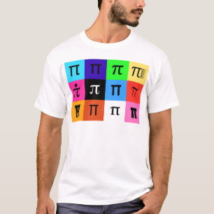 Camiseta colorblock feliz pi dia