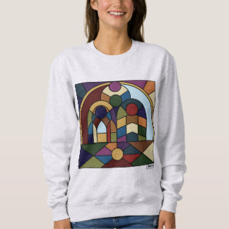 Camiseta Colorblock Mural Crewneck Sweet