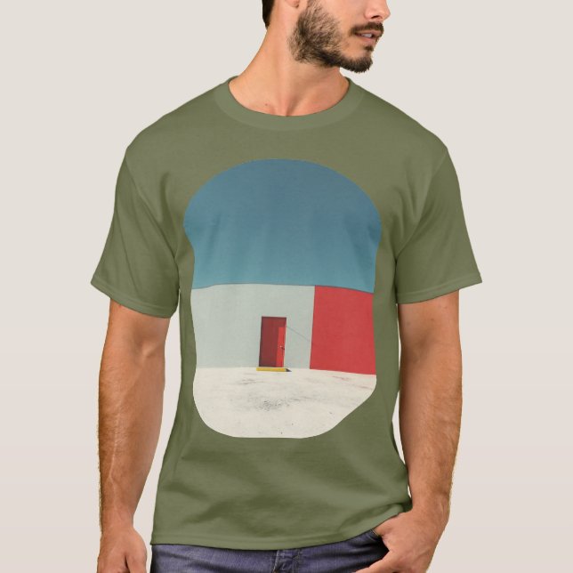 Camiseta Colorblock Oasis Door (Frente)