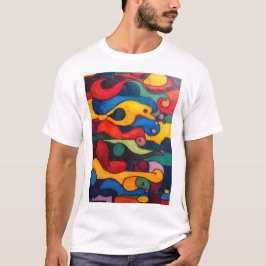 Camiseta Colorcubo 2 Cubismo Colorido