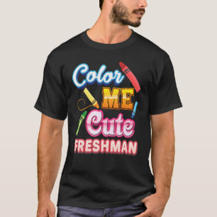 Camiseta Colore-Me Uma Garota Bonita De Feiticeiro De Volta