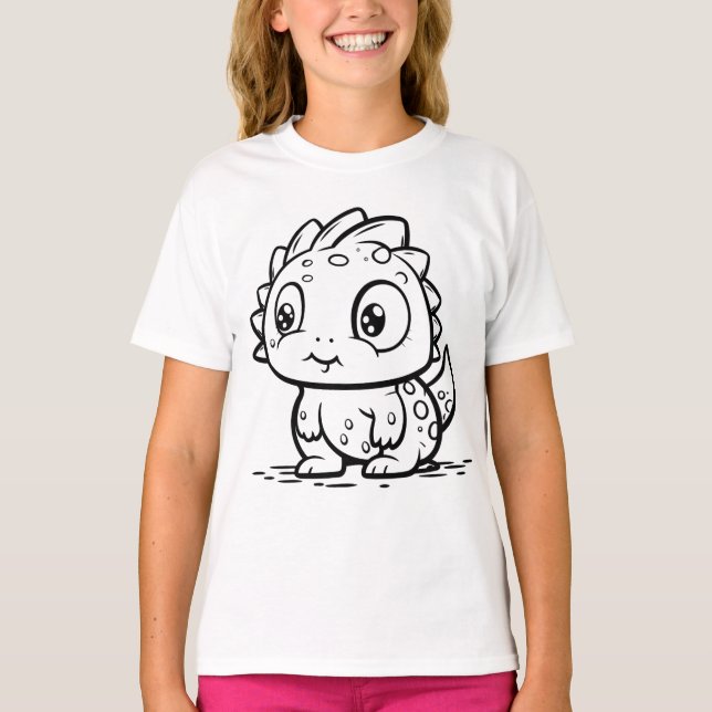 Camiseta Colore você mesmo! (Frente)