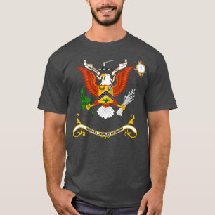 Camiseta Colores Regimentais 1rua Batalhão-7 de-Cavalaria