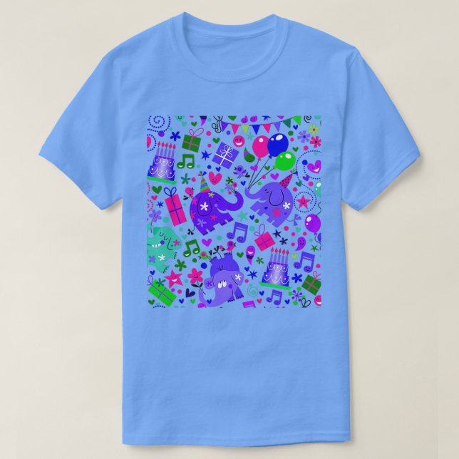 Camiseta Colorful (Frente do Design)