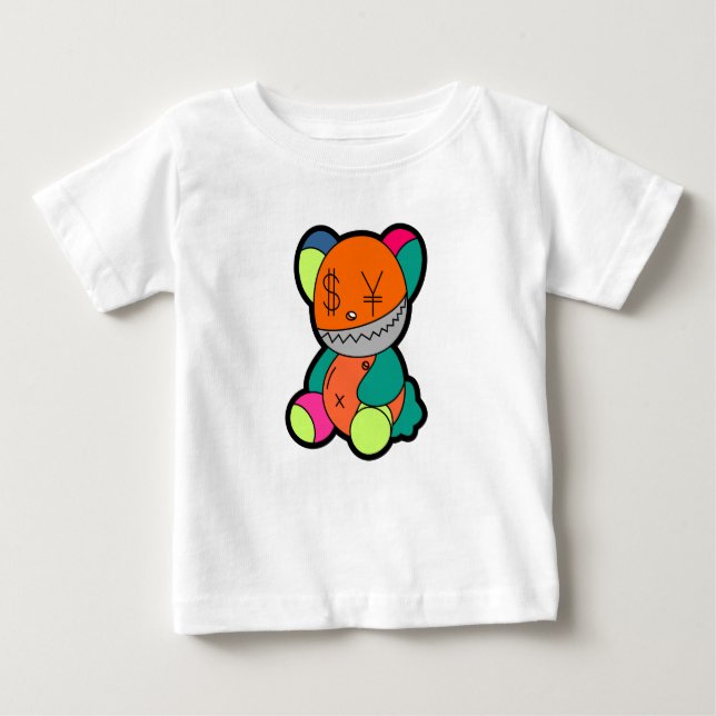 Camiseta Colorful bear (Frente)