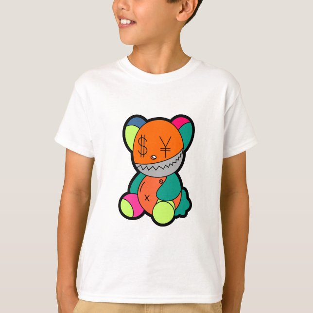 Camiseta Colorful bear (Frente)