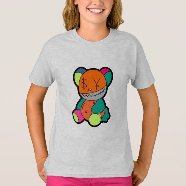 Camiseta Colorful bear (Frente)