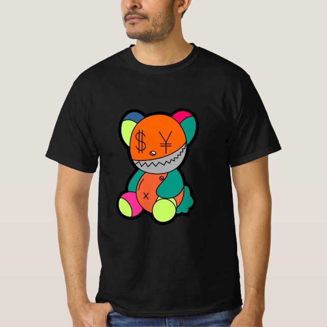 Camiseta Colorful bear (Frente)