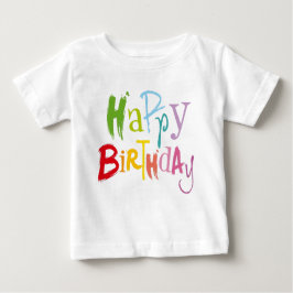 Camiseta Colorful Birthday Kids Tee