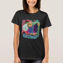 Camiseta Colorful Calm Rain Forest