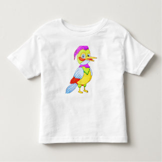 Camiseta Colorful Cartoon Bird