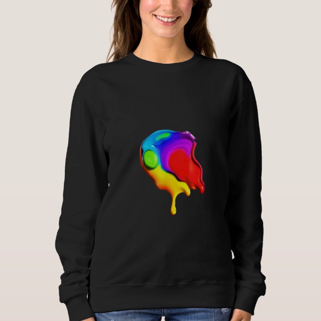 Camiseta Colorful drop (Frente)