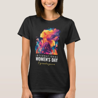 Camiseta Colorful Faces Abstract Women's Day | IWD