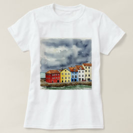 Camiseta Colorful houses