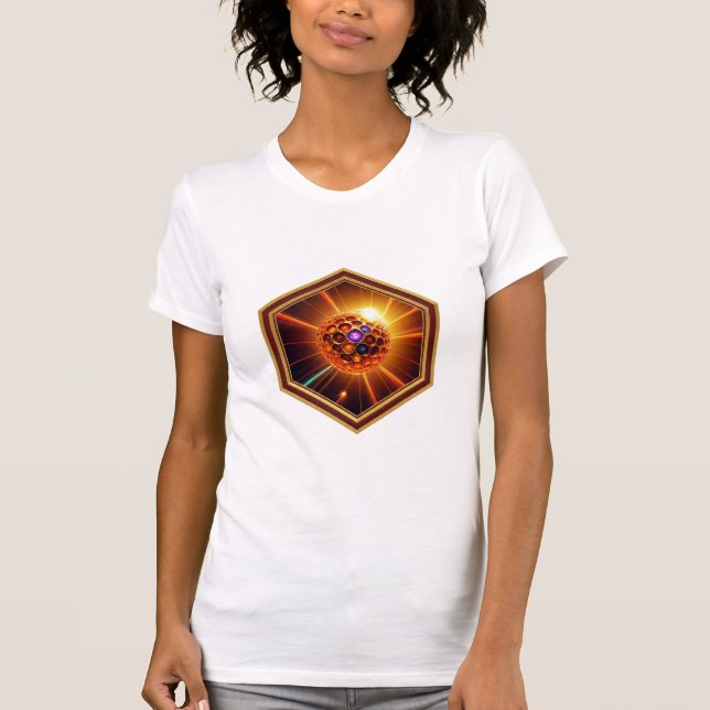 Camiseta Colorful Solar Photon (Frente)