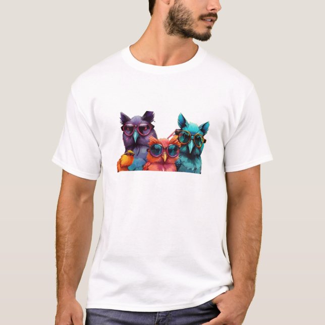 Camiseta colorida (Frente)