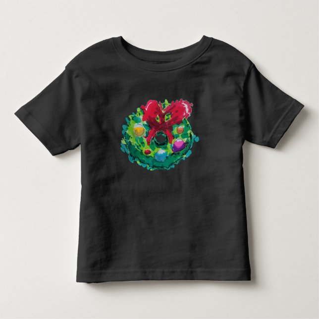 Camiseta Colorida Advent Wreath (Frente)