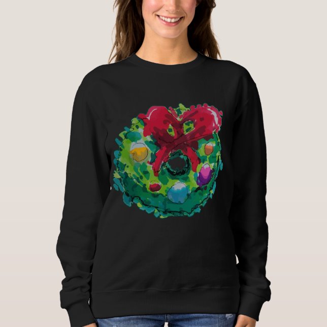 Camiseta Colorida Advent Wreath (Frente)