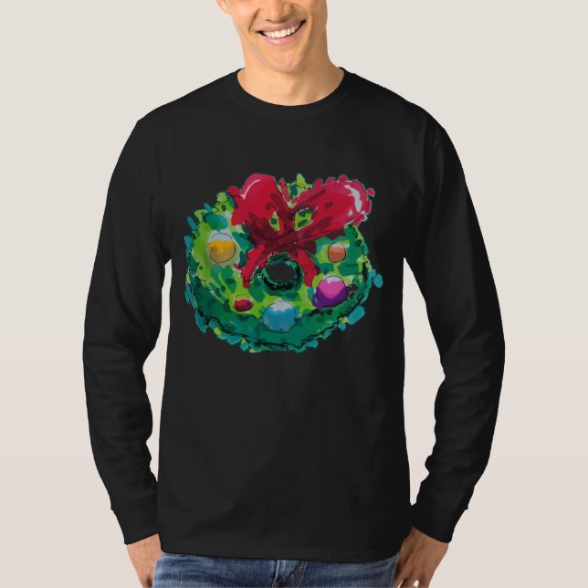 Camiseta Colorida Advent Wreath (Frente)