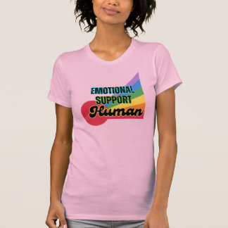 Camiseta Colorida Apoio Emocional Humano