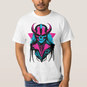 Camiseta Colorida Badass Zombie