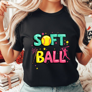 Camiseta Colorida Bolha para Mãe de Jogadora de So
