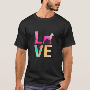 Camiseta Colorida Brittany Dog Mãe Brittany