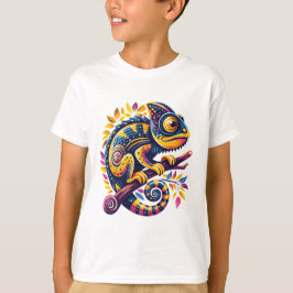 Camiseta Colorida Cameleon