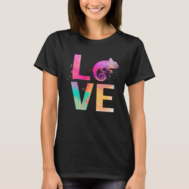 Camiseta Colorida Cameleon Mãe Chameleon (Frente)