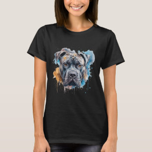 Camiseta Colorida Cane Corso aquosa art 7