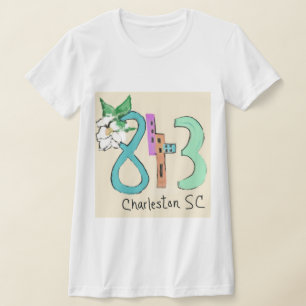 Camiseta Colorida Charleston, na Carolina do Sul