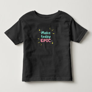 Camiseta Colorida de Criança Pequena Divertida par