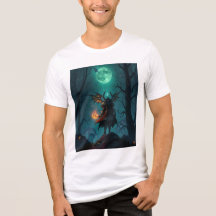 Camiseta colorida de homem impresso