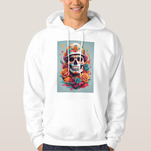 Camiseta Colorida do Caveira Hoodie