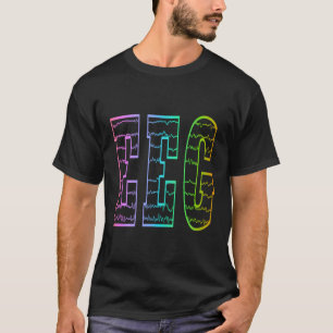 Camiseta Colorida Eeg Neurodiagnósticos Tech Eeg Tech