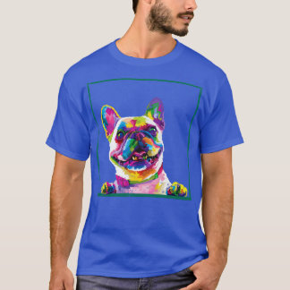 Camiseta Colorida Frenchie