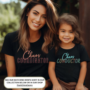 Camiseta Colorida Infantil Divertida Comandante do