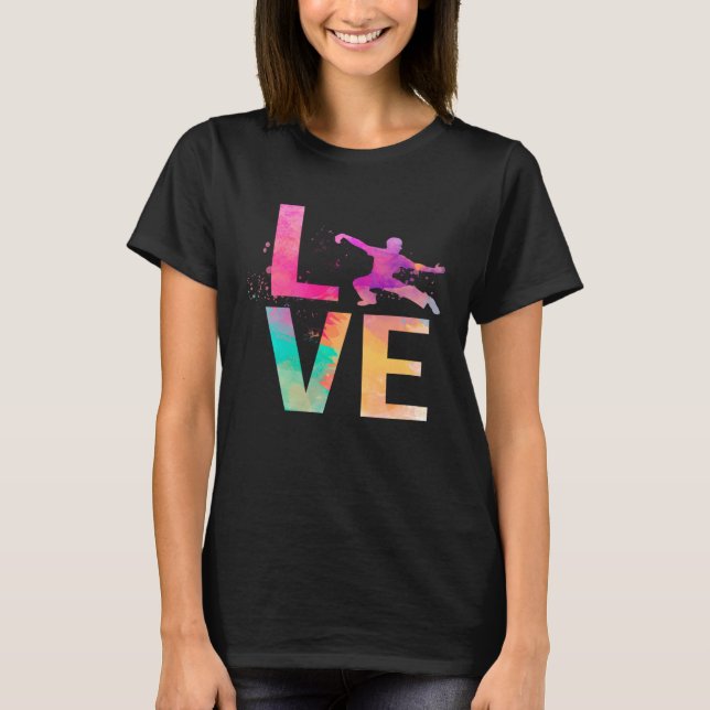 Camiseta Colorida Kung Fu Mãe Kung Fu (Frente)